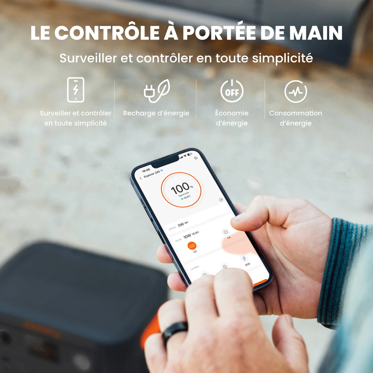 Station de charge portable Jackery Explorer 240 v2