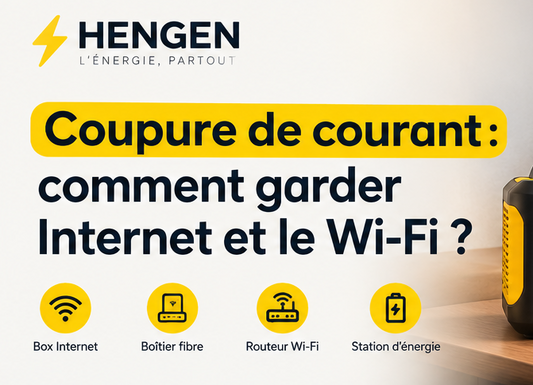 Coupure de courant : comment garder Internet et le Wi-Fi ?