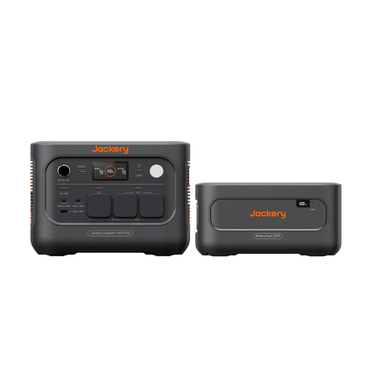 Pack Jackery Explorer 1000 Plus v2 + BP 2000 v2