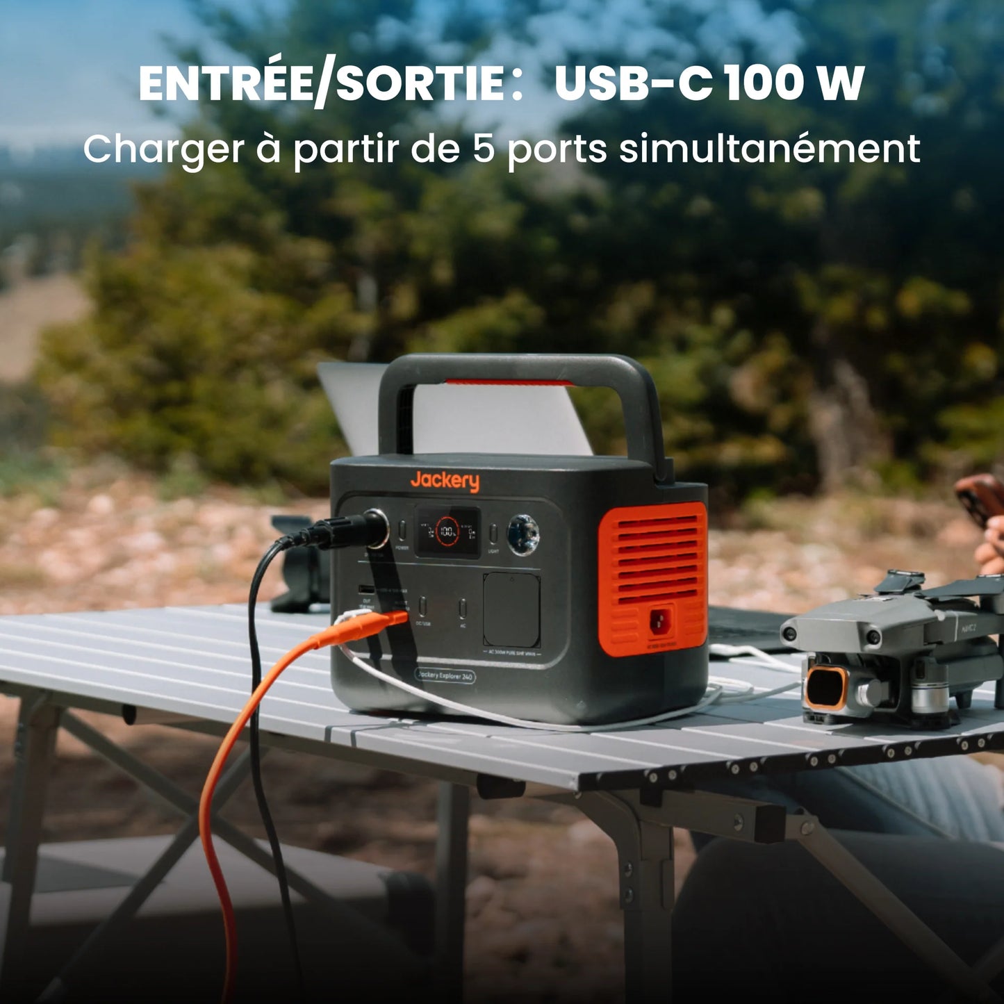 Station de charge portable Jackery Explorer 240 v2