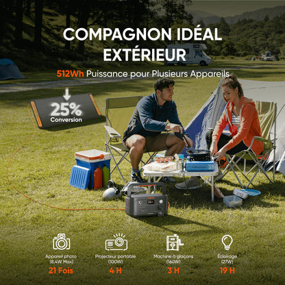 Station de charge portable Jackery Explorer 500 v2