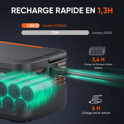 Station de charge portable Jackery Explorer 500 v2