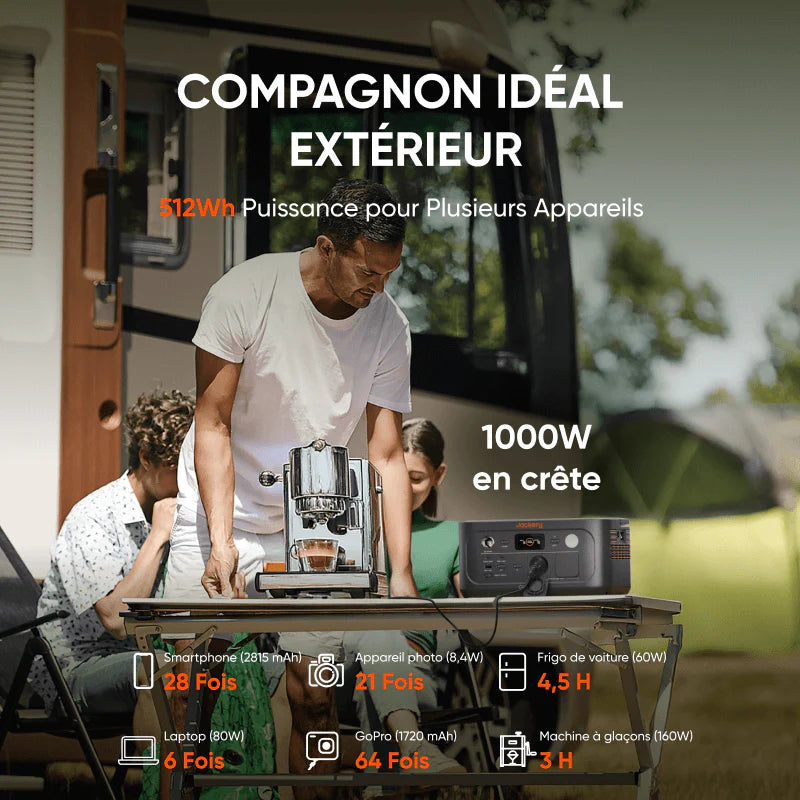 Station de charge portable Jackery Explorer 500 v2
