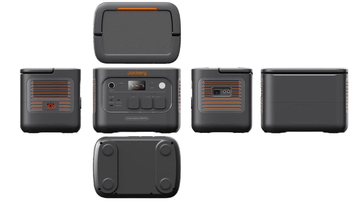 Jackery Explorer 2000 Plus v2 – Station d'énergie portable 2048 Wh / 2400 W