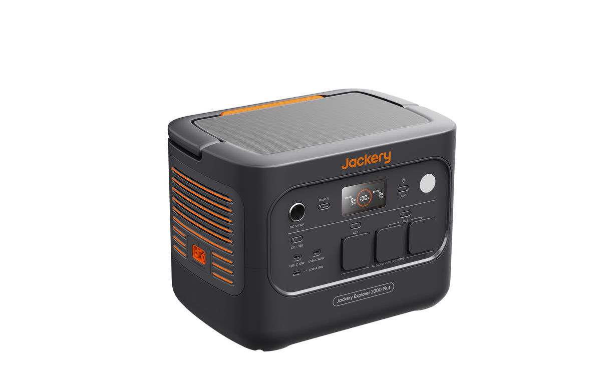 Jackery Explorer 2000 Plus v2 – Station d'énergie portable 2048 Wh / 2400 W