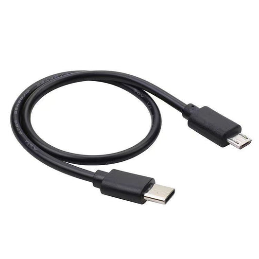 Câble de charge rapide OTG 3A USB-C vers micro USB