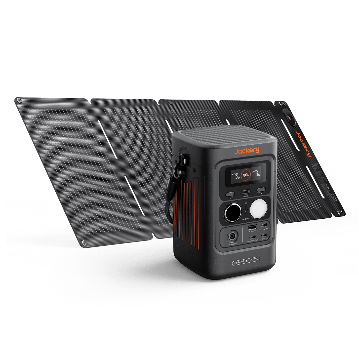 Jackery Explorer 300D + SolarSaga 40W Air